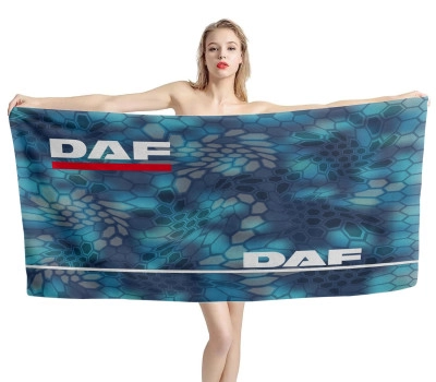DAF Truck Hex Beach Towel