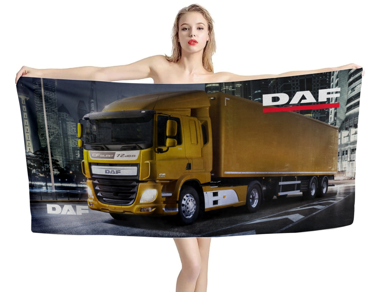 DAF CF Silent 72 dB(R) Truck Strandtücher