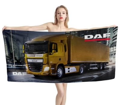 DAF CF Silent 72 dB(R) Truck Beach Towel