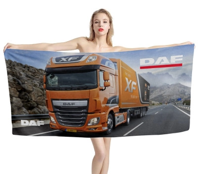 DAF XF Truck Beach Towel
