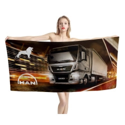 MAN Truck Beach Towel