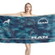 MAN Hex Blue Logo Beach Towel - Image 1
