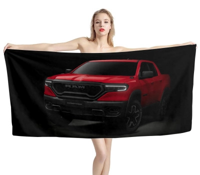 Ram Rampage Rebel Beach Towel