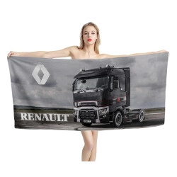 Renault Schwarz Truck Strandtücher