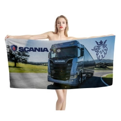 Scania S 730 Truck Beach Towel