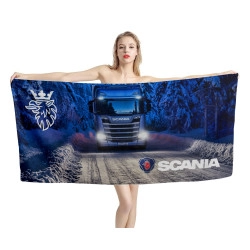 Scania R 450 Truck Beach Towel