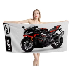 Aprilia RSV4 1100 Sport Motorcycles White Beach Towel
