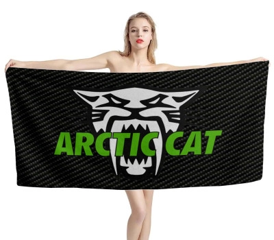 Arctic Cat Carbon Beach Towel