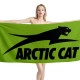 Arctic Cat Green Beach Towel - Image 1