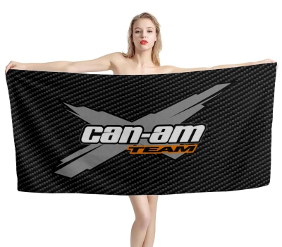 Can-am Team Carbon Beach Towel