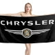 Chrysler Black Beach Towel - Image 1