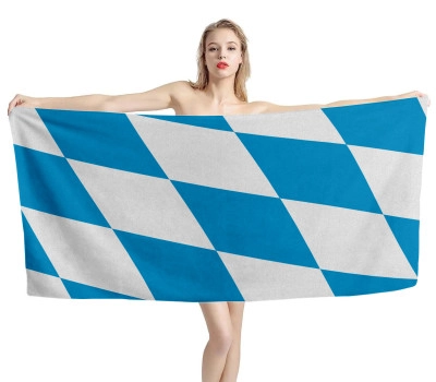 Bavaria Flag Beach Towel
