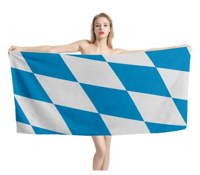 Bavaria Flag Beach Towel