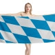 Bavaria Flag Beach Towel - Image 1