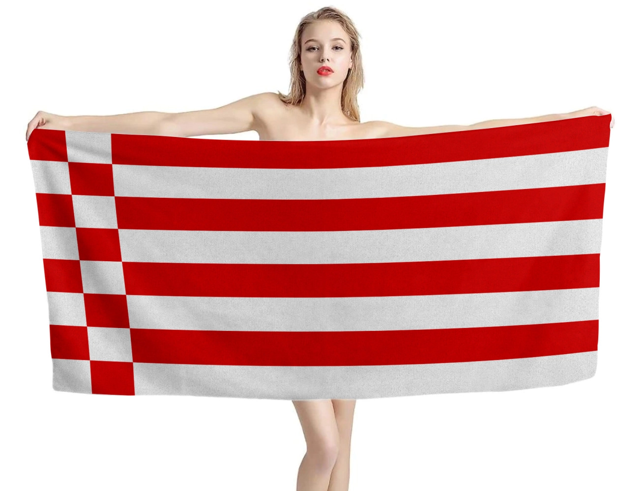 Bremen Flag Beach Towel, DE--TOWEL-14