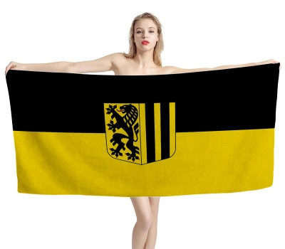 Dresden Flag Beach Towel