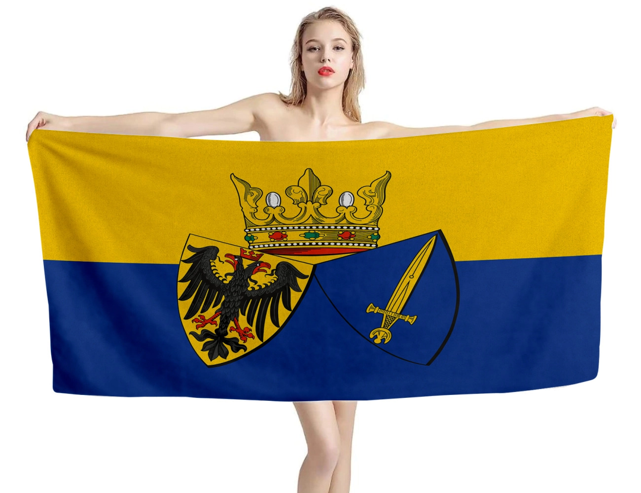 Essen Flag Beach Towel, DE--TOWEL-26
