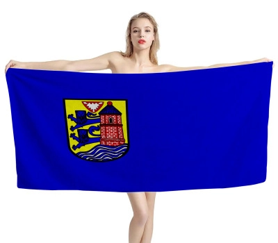 Flensburg Flag Beach Towel
