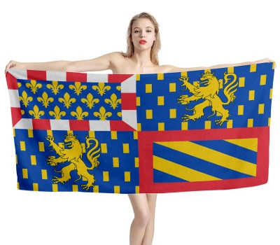 Bourgogne France Comté Beach Towel