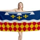 Charente Beach Towel - Image 1