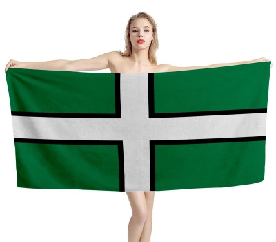 Comté de Devon Beach Towel