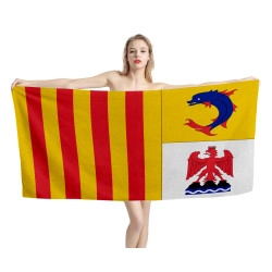 Provence-Alpes-Côte d'Azur Beach Towel