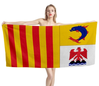 Provence-Alpes-Côte d'Azur Beach Towel