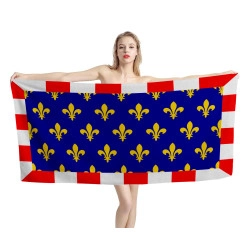 Province de Touraine Beach Towel
