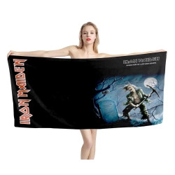 Iron Maiden A Matter of Life And Death Beach Towel
