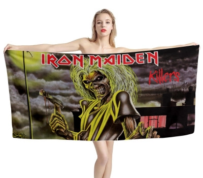 Iron Maiden Killers Beach Towel