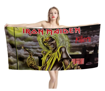 Iron Maiden Killers Beach Towel