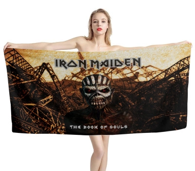 Iron Maiden The Book Of Souls Beach Towel