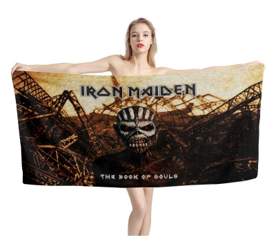 Iron Maiden The Book Of Souls Beach Towel