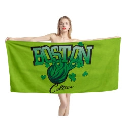 Boston Celtics Beach Towel