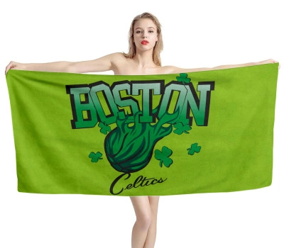 Boston Celtics Beach Towel