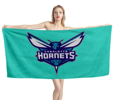 Charlotte Hornets Beach Towel