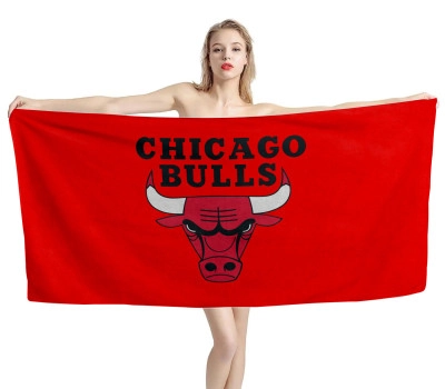 Chicago Bulls Beach Towel