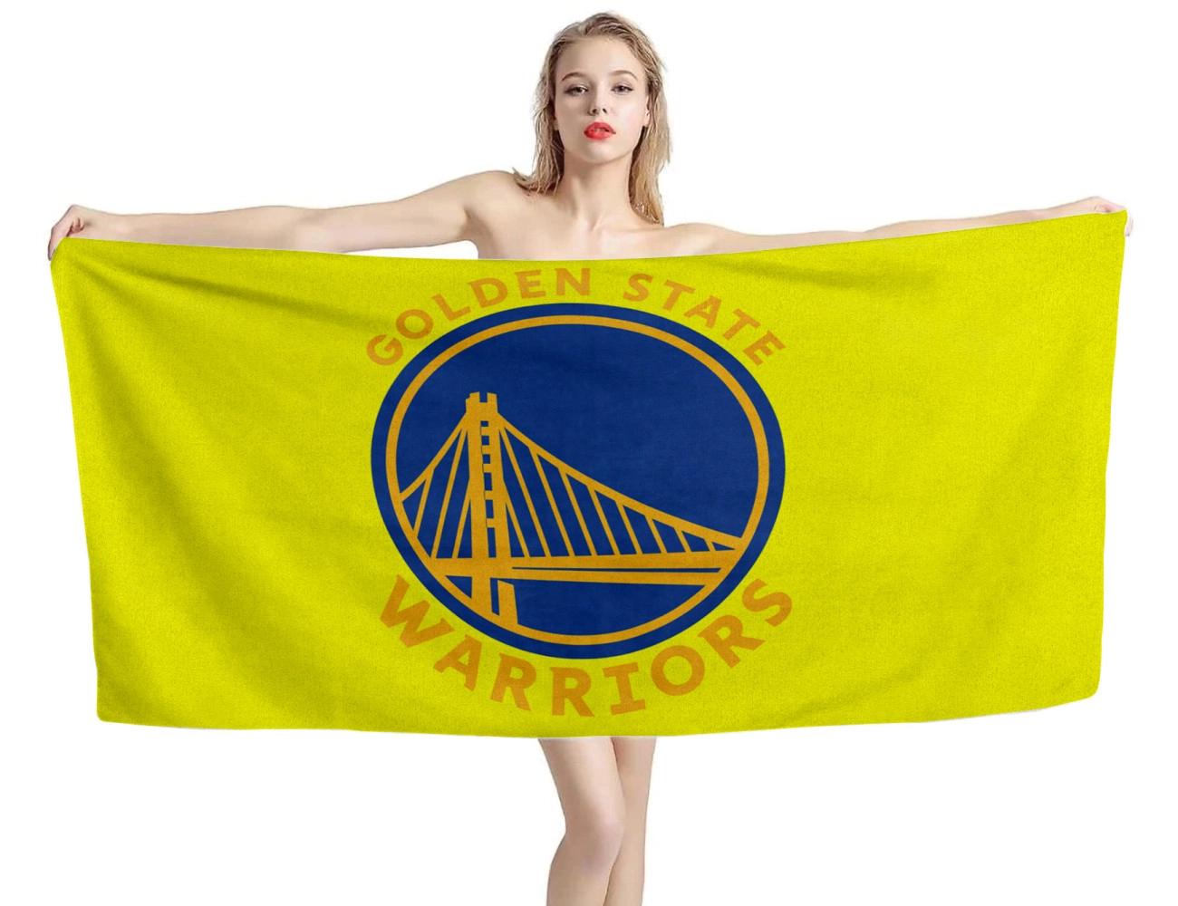 Golden State Warriors Beach Towel