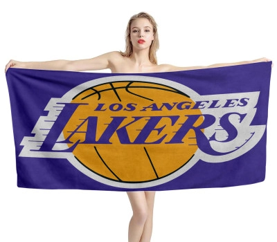 Los Angeles Lakers Beach Towel