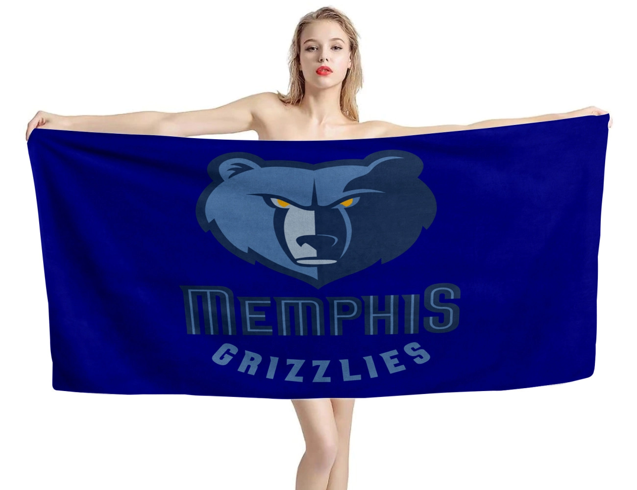 Memphis Grizzlies Beach Towel