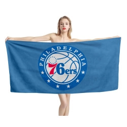 Philadelphia 76ers Beach Towel
