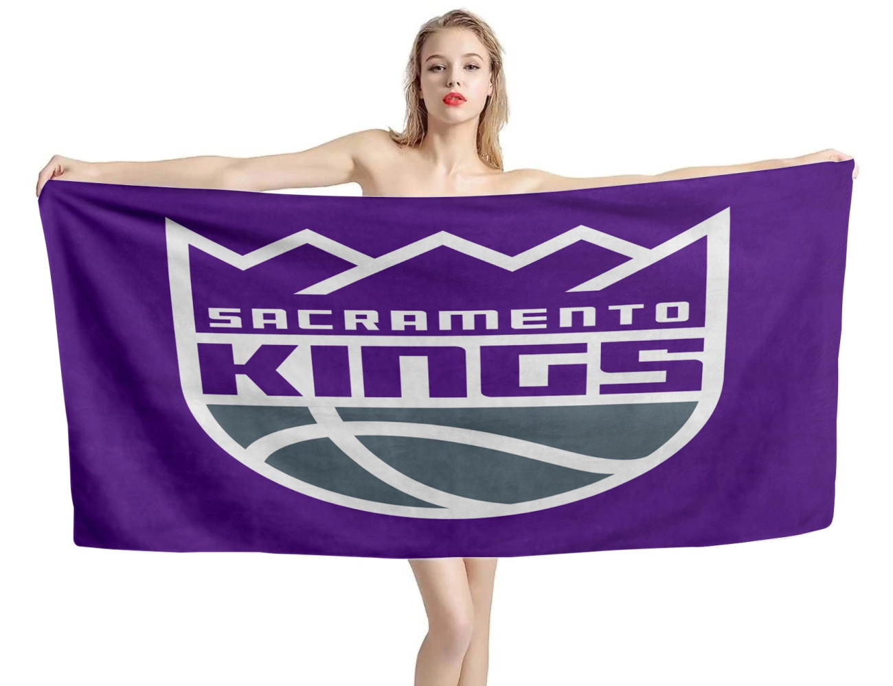 Sacramento Kings Beach Towel
