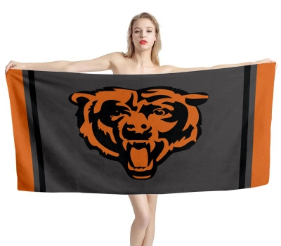 Chicago Bears Blackout Sideline Strandtücher