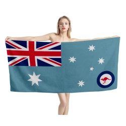 Air Force Ensign of Australia Flag Beach Towel