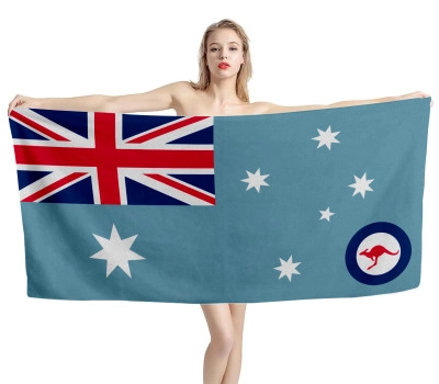 Air Force Ensign of Australia Flag Beach Towel