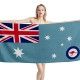 Air Force Ensign of Australia Flag Beach Towel - Image 1
