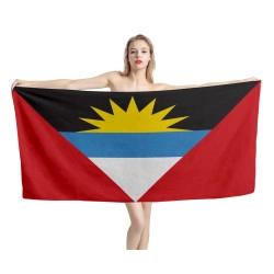 Antigua & Barbuda Flag Beach Towel
