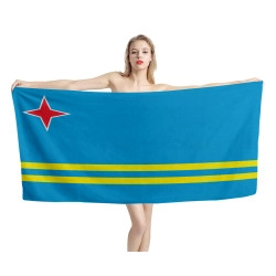 Aruba Flag Beach Towel