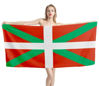 Basque Flag Beach Towel