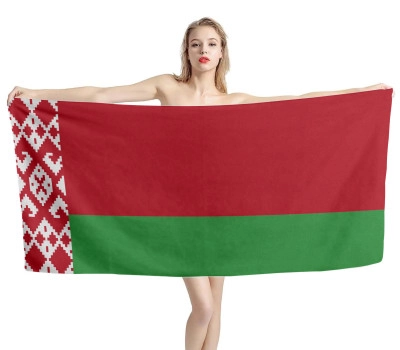 Belarus Flag Beach Towel